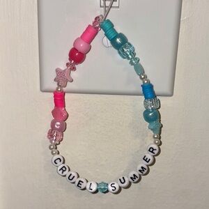 Taylor Swift anklet/keychain *Cruel Summer*